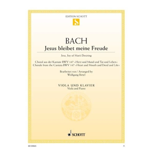Bach, J.S - Jesu, Joy of...