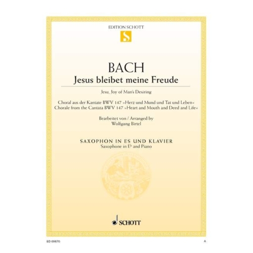 Bach, J.S - Jesu, Joy of...