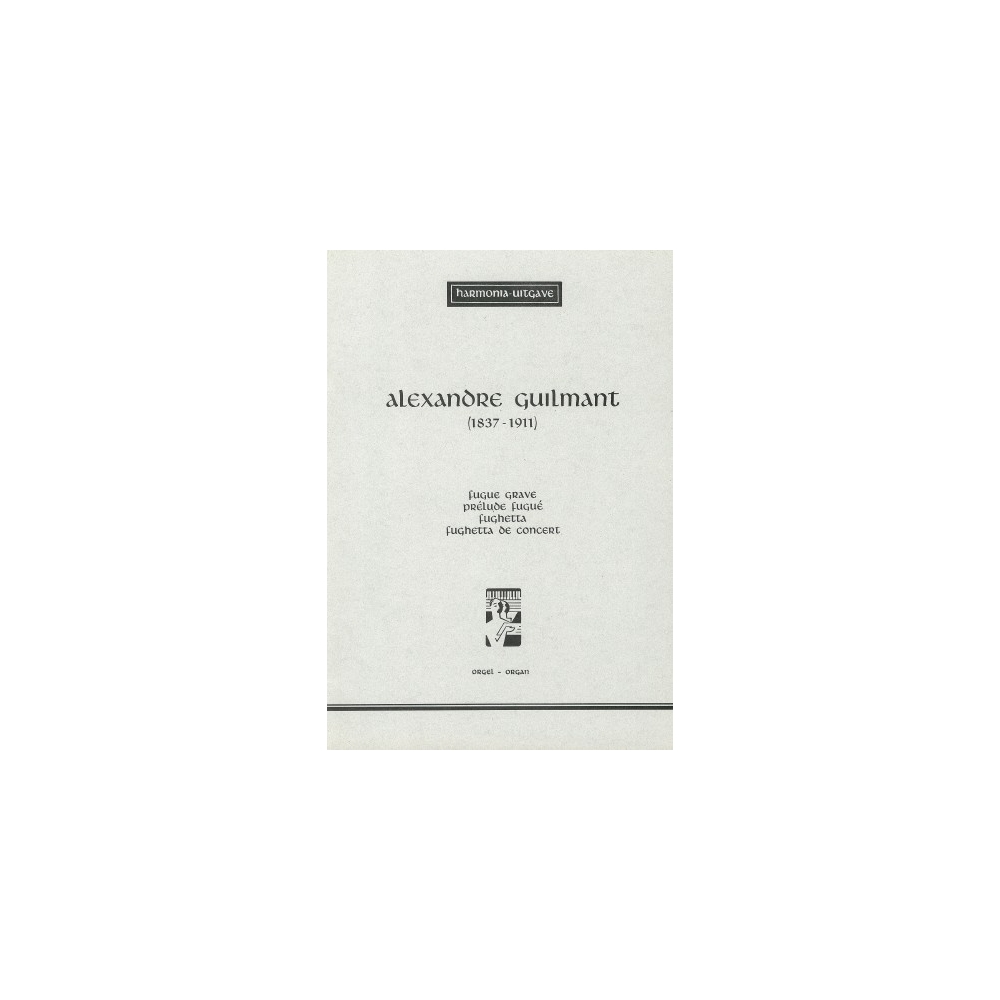 Guilmant, Alexandre - Fugue grave - Prelude fugue - fughetta