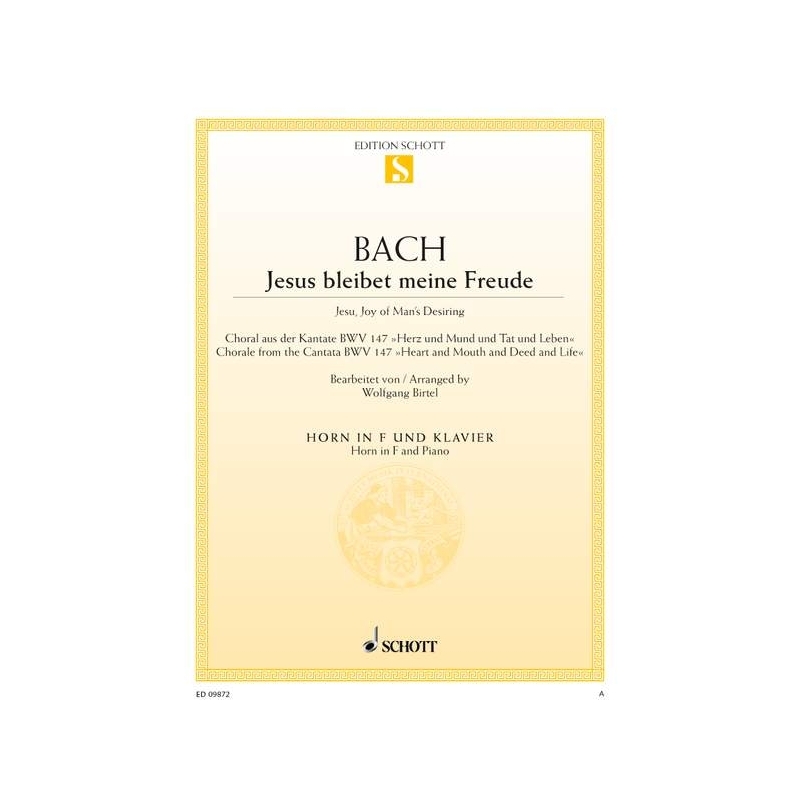 Bach, J.S - Jesu, Joy of Man's Desiring BWV 147 
