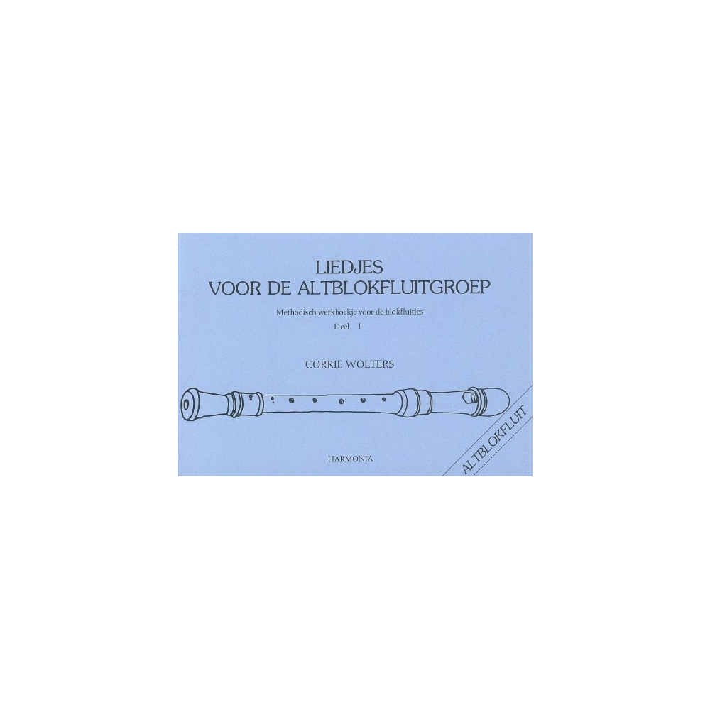 Wolters, C. - Liedjes Altblokfluitgroep 1