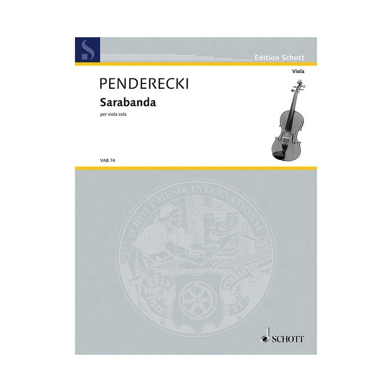 Penderecki, Krzysztof - Sarabanda 