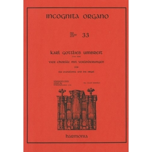 Incognita Organo Volume 33:...