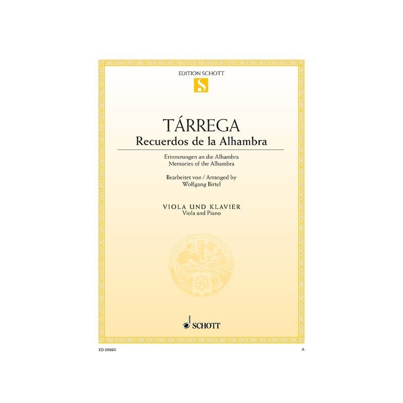 Tárrega, Francisco - Recuerdos de la Alhambra 