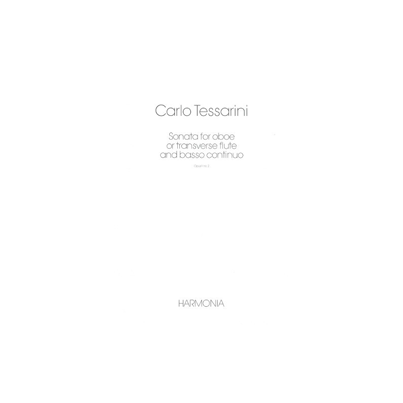 Tessarini, Carlo - Sonata for oboe Opus II no. 2