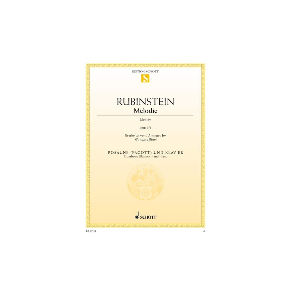 Rubinstejn, Grigorjewitsch - Melody op. 3/1 