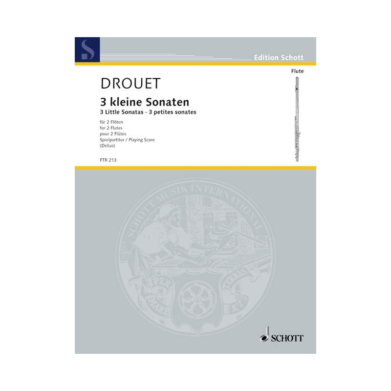 Drouet, Louis - 3 Little Sonatas 