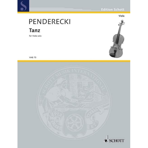 Penderecki, Krzysztof - Tanz