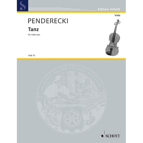 Penderecki, Krzysztof - Tanz 