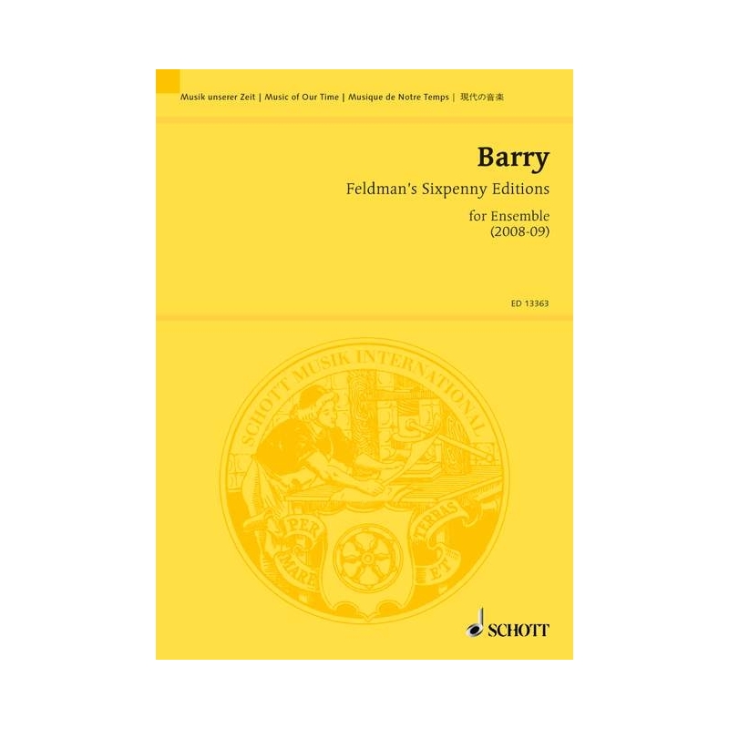 Barry, Gerald - Feldman's Sixpenny Editions 