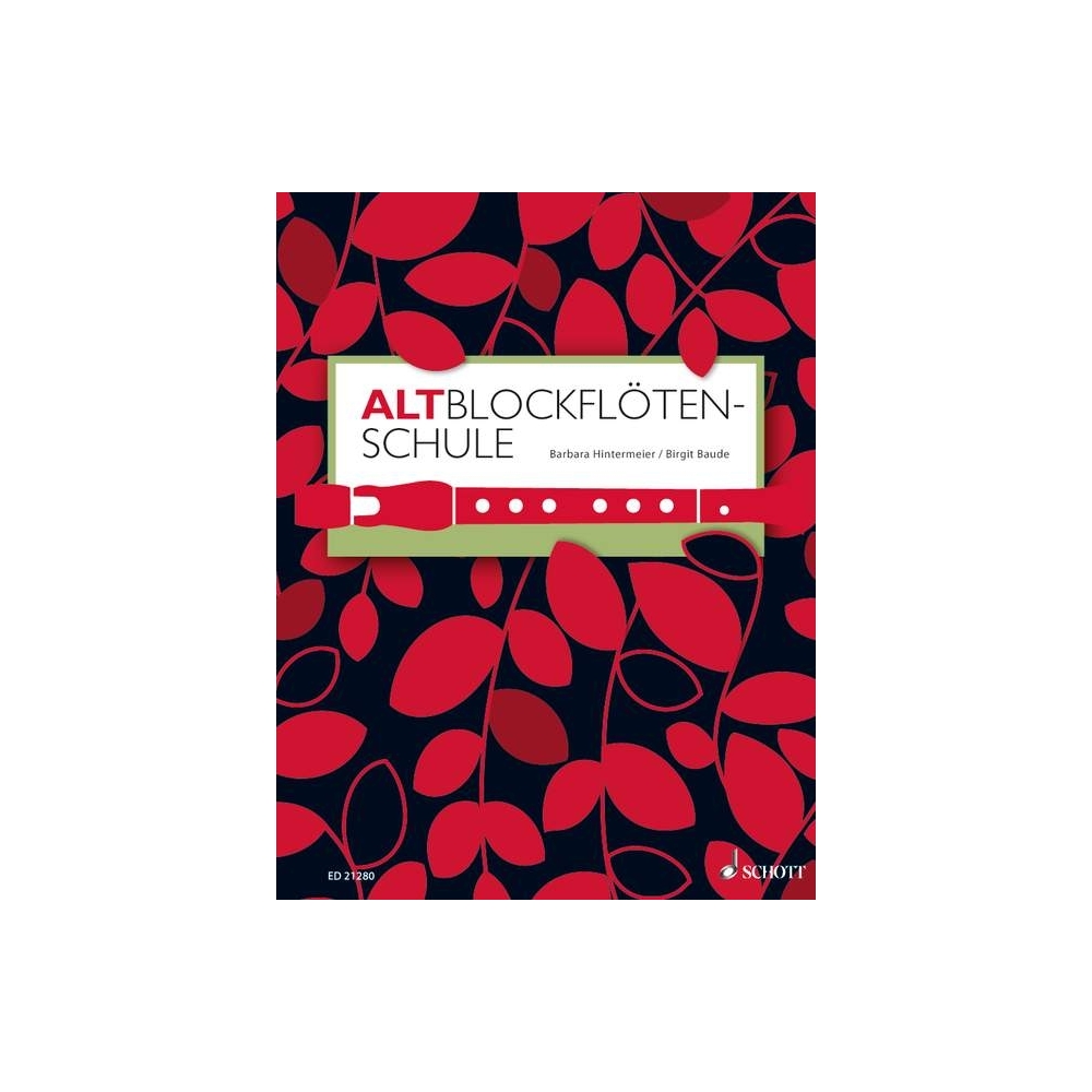 Baude & Hintermeier - Altblockflötenschule 