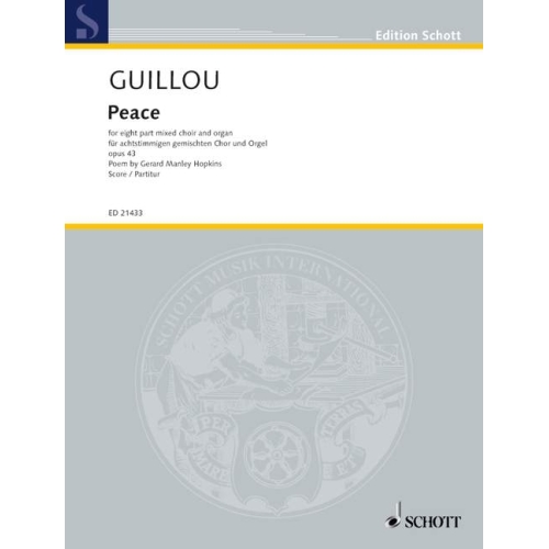 Guillou, Jean - Peace op. 43 
