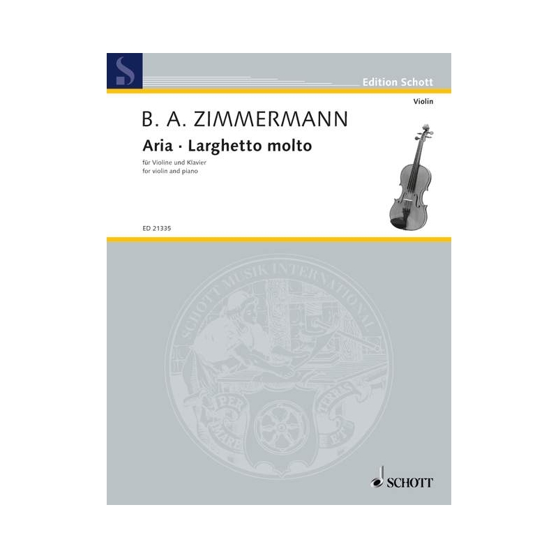 Zimmermann, Bernd Alois - Aria · Larghetto molto 