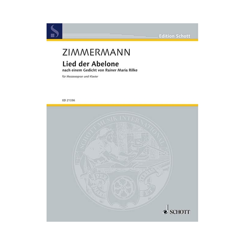 Zimmermann, Bernd Alois - Lied der Abelone 