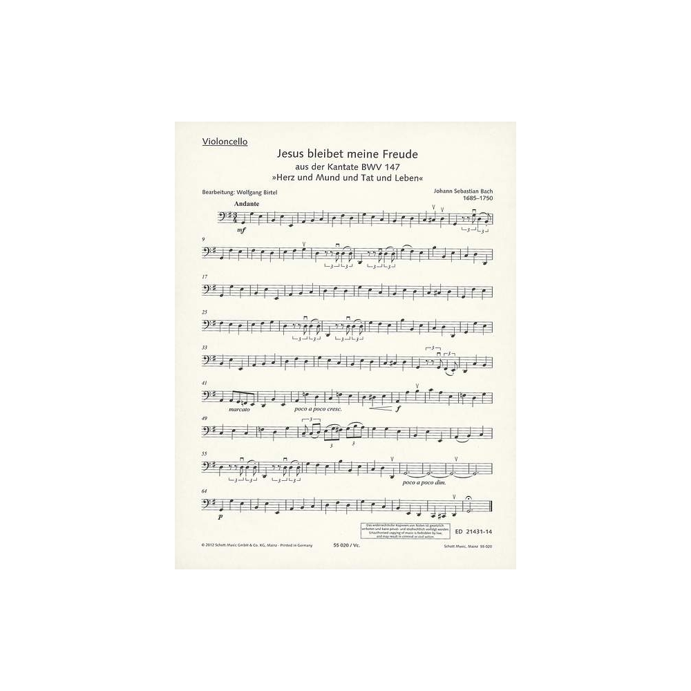 Bach, J.S - Jesu, Joy of Man's Desiring BWV 147 