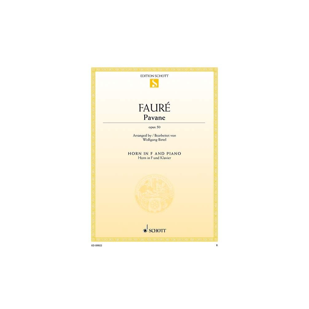 Fauré, Gabriel - Pavane op. 50 