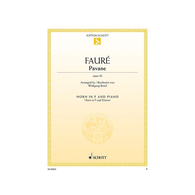 Fauré, Gabriel - Pavane op. 50 