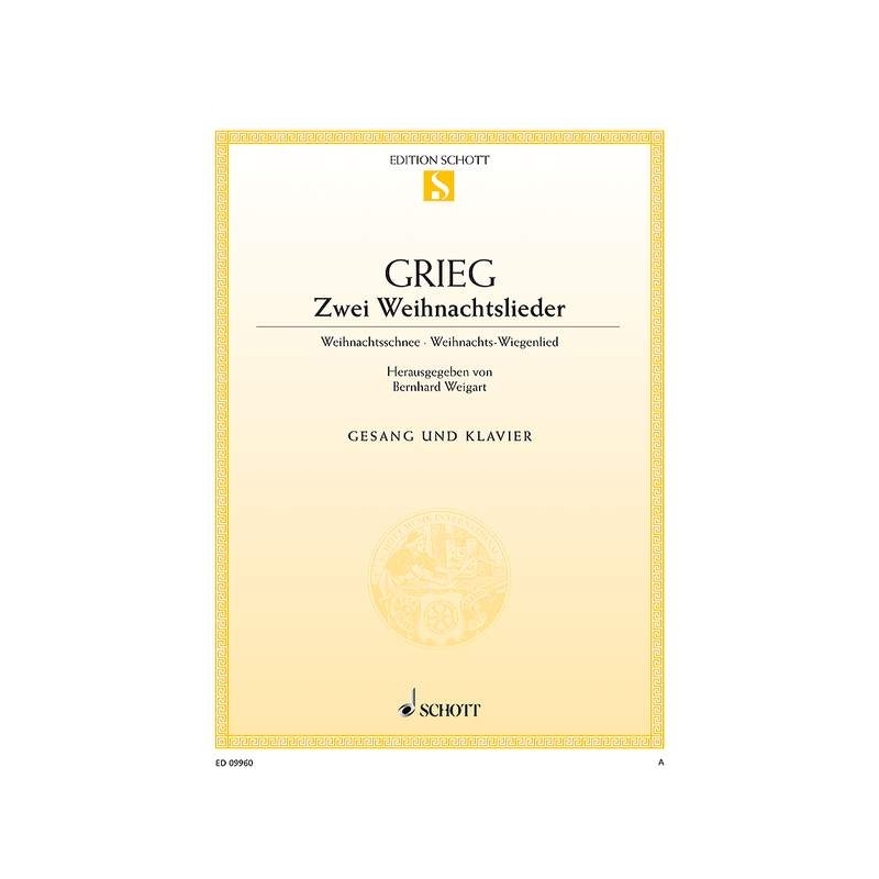Grieg, Edvard - 2 Christmas Carols op. 49/5 