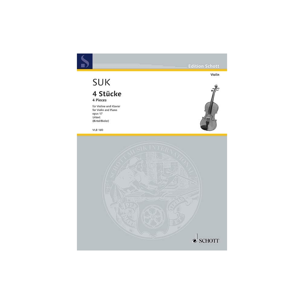 Suk, Josef - 4 Pieces op. 17 
