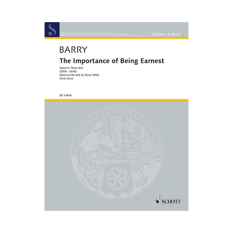 Barry, Gerald - The Importance of Being Earnest 