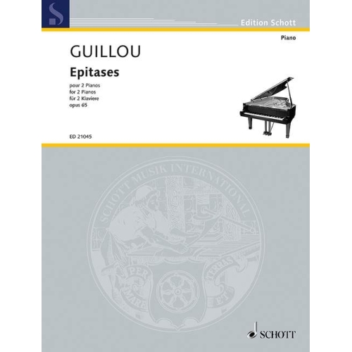 Guillou, Jean - Epitases op. 65 