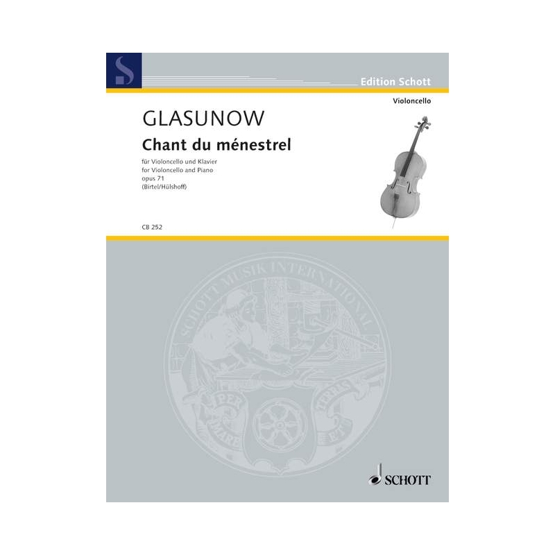 Glazunov, Alexander - Chant du ménestrel op. 71