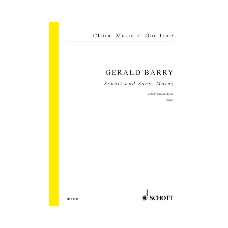 Barry, Gerald - Schott and Sons, Mainz 