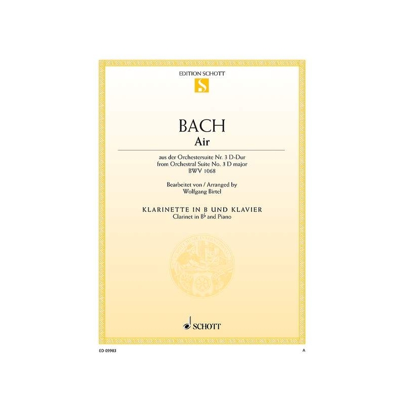 Bach, J.S - Air BWV 1068