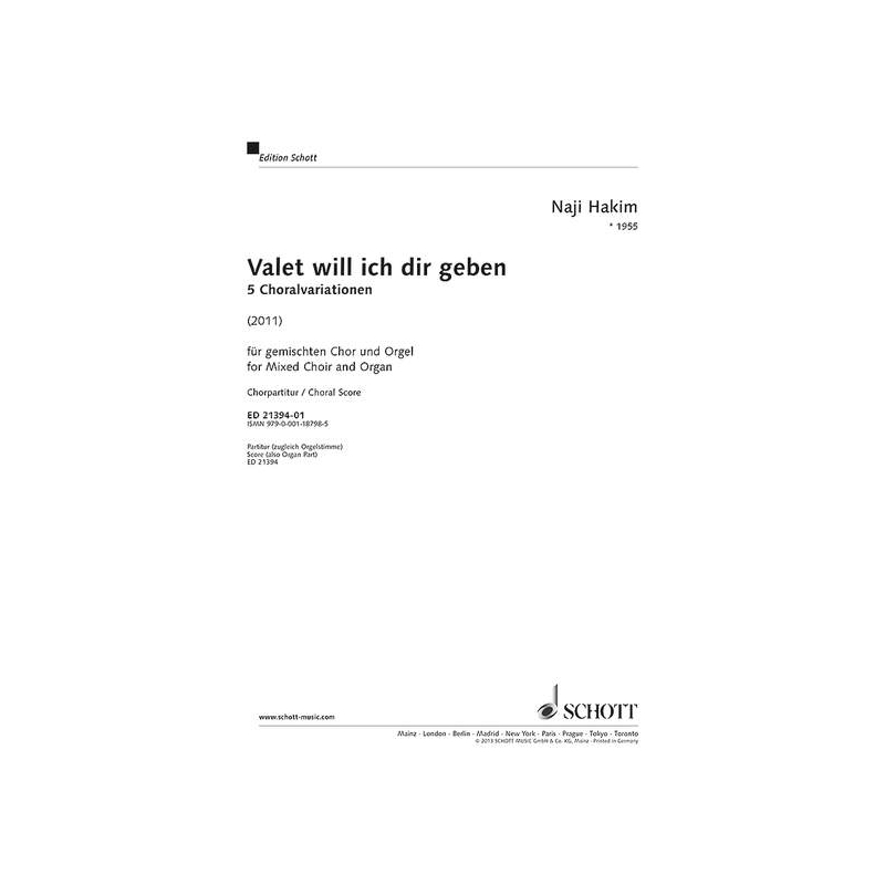 Hakim, Naji - Valet will ich dir geben 