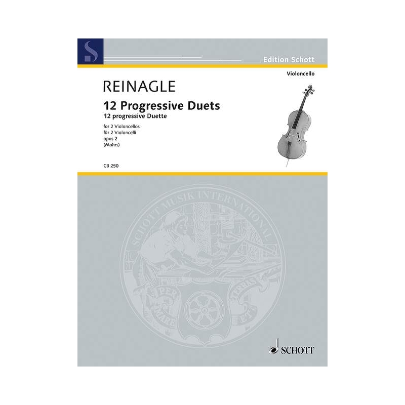 Reinagle, Joseph - 12 Progressive Duets op. 2 