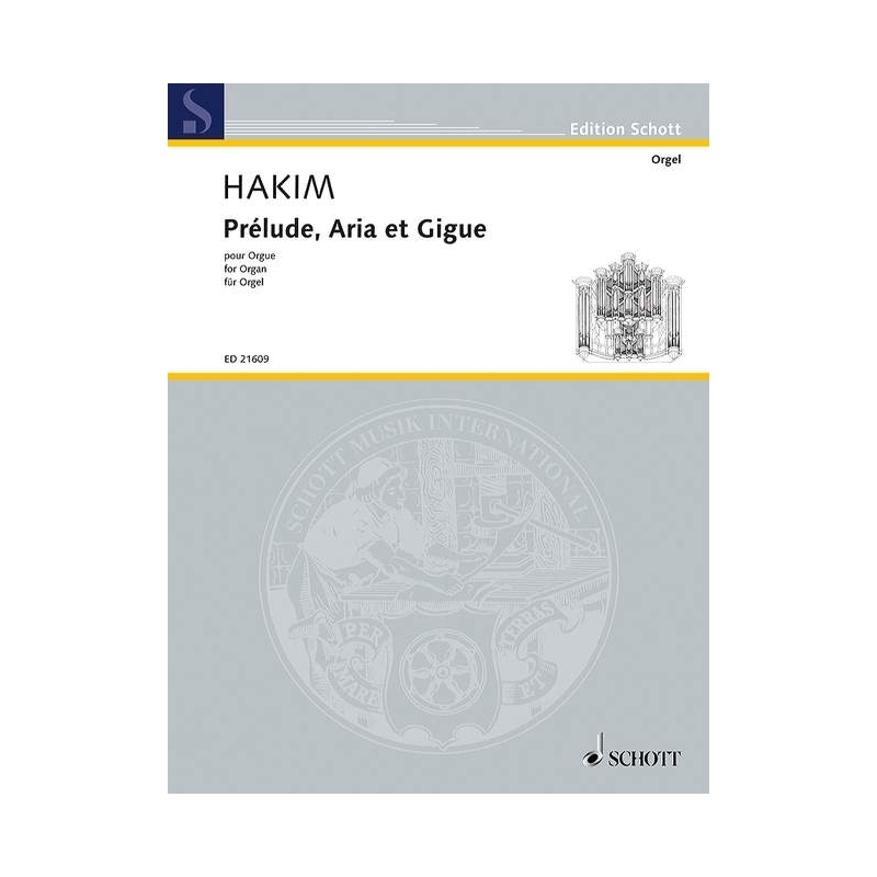 Hakim, Naji - Prélude, Aria et Gigue 