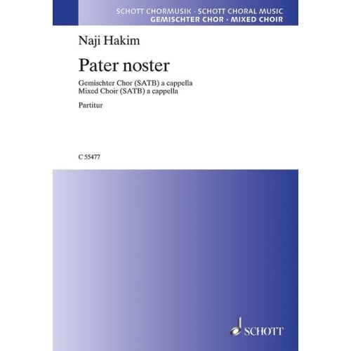 Hakim, Naji - Pater noster 