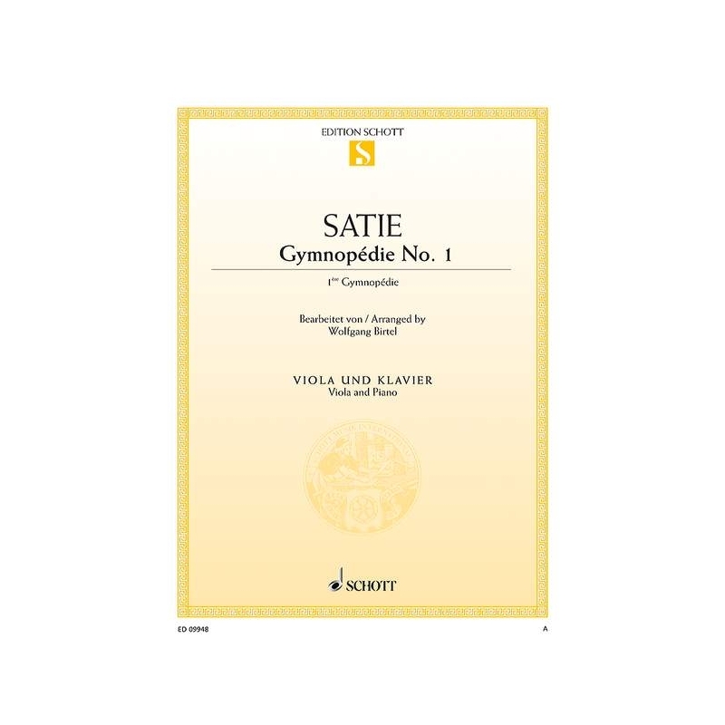 Satie, Erik - Gymnopédie No. 1 