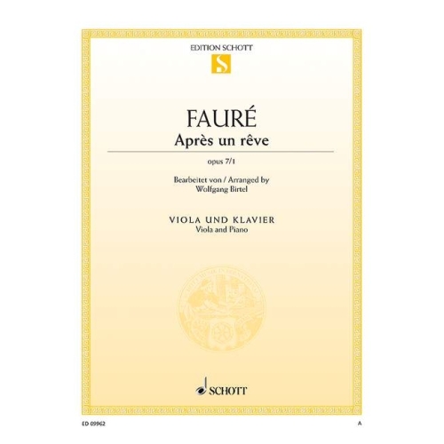 Fauré, Gabriel - Après un...