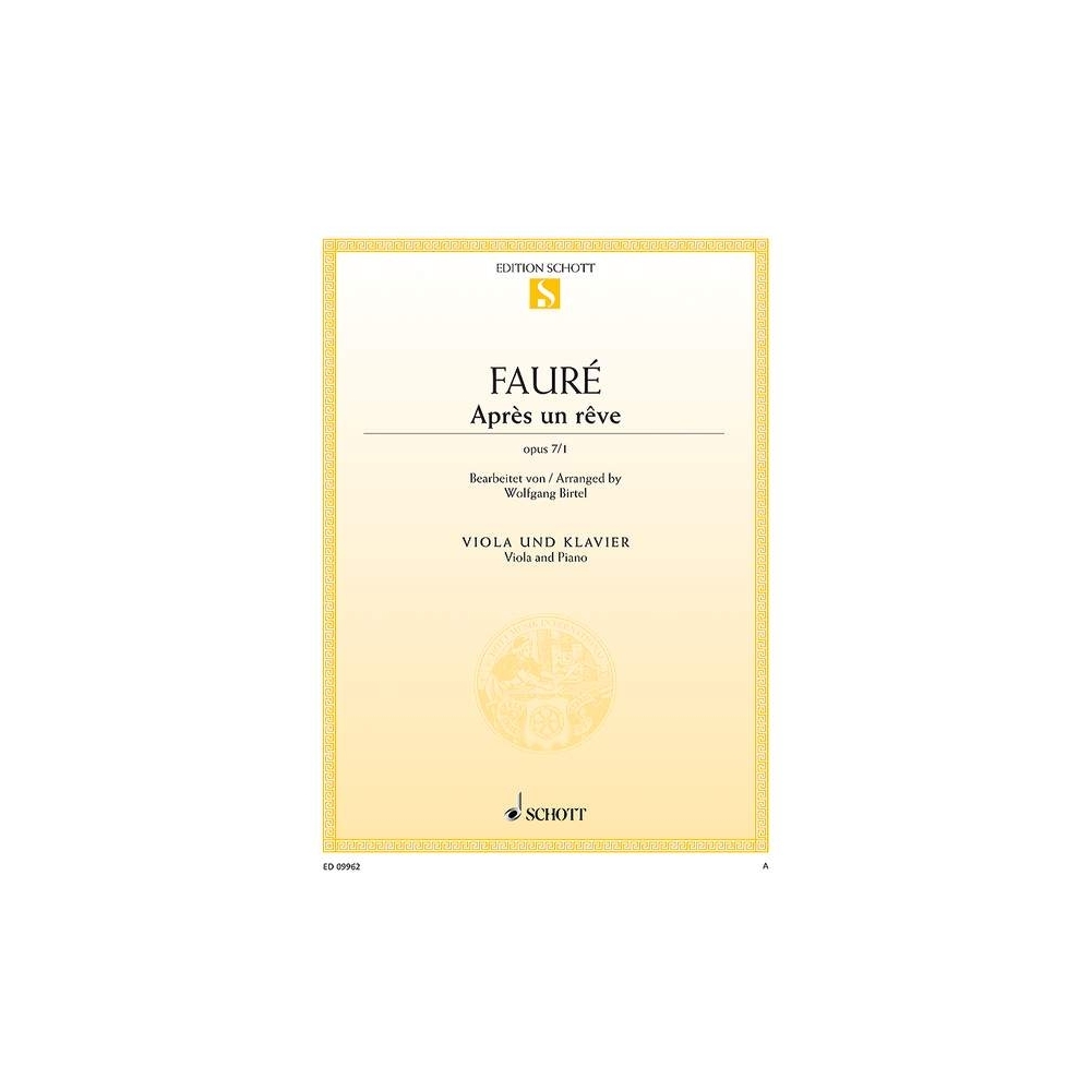 Fauré, Gabriel - Après un rêve op. 7/1 
