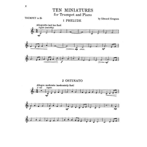 Ten Miniatures