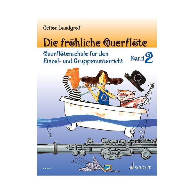 Landgraf, Gefion - Die fröhliche Querflöte Vol. 2 und Spielbuch 2