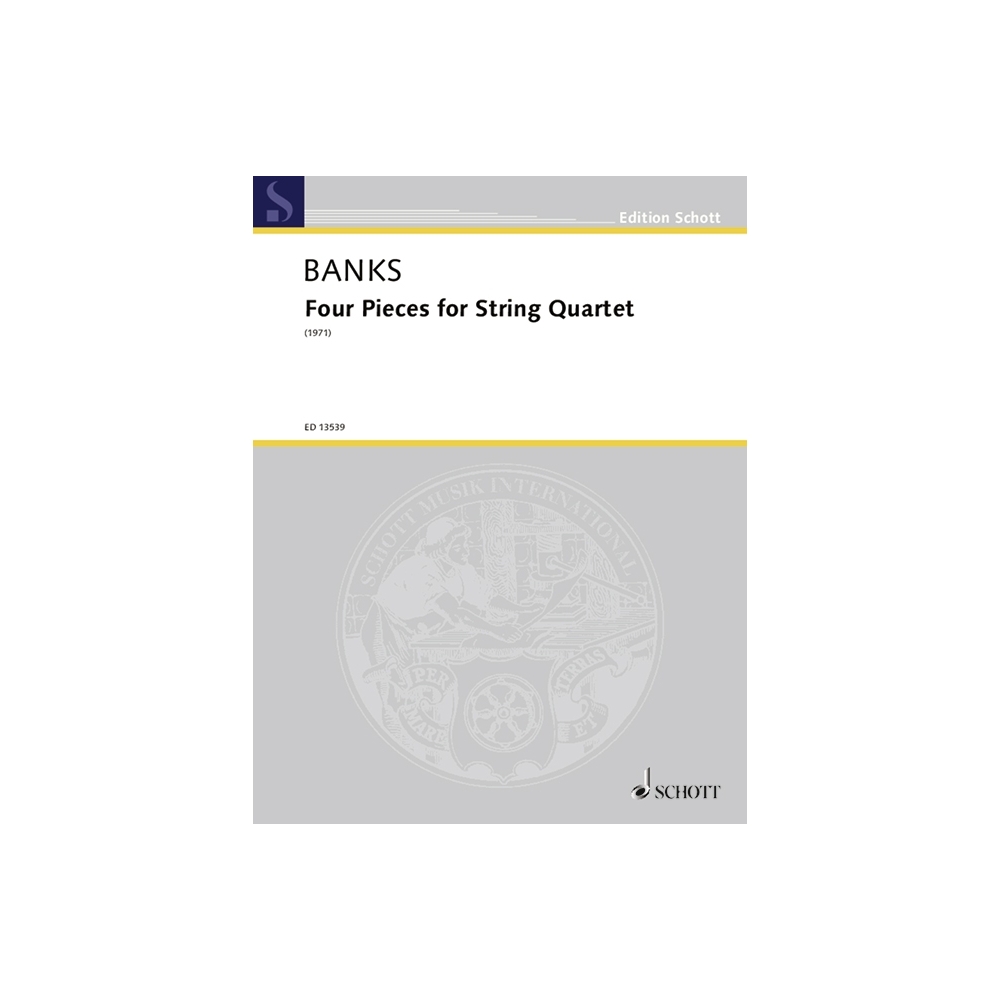 Banks, Donald - Four Pieces for String Quartet 