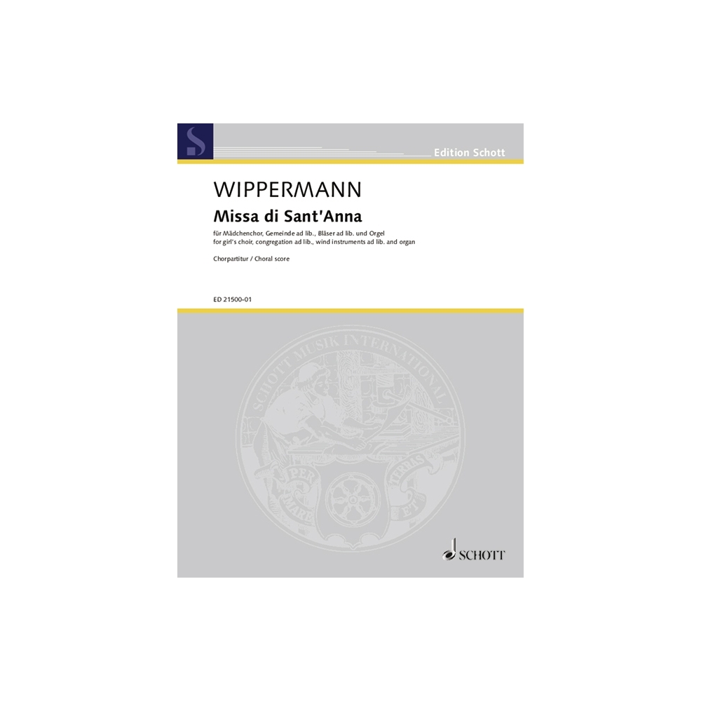 Wippermann, Raimund - Missa di Sant' Anna 