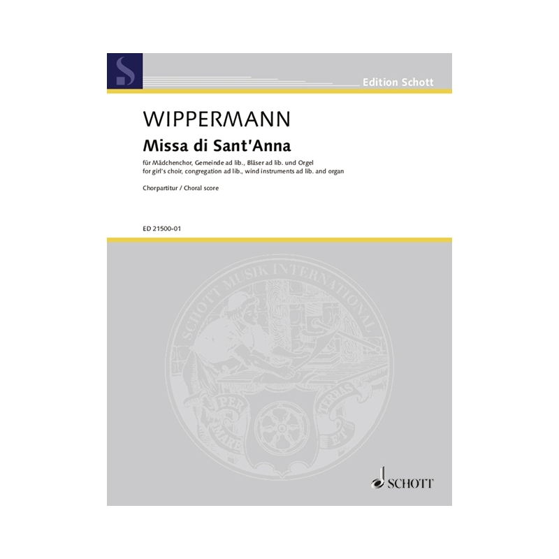 Wippermann, Raimund - Missa di Sant' Anna