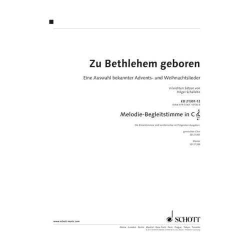 Zu Bethlehem geboren 