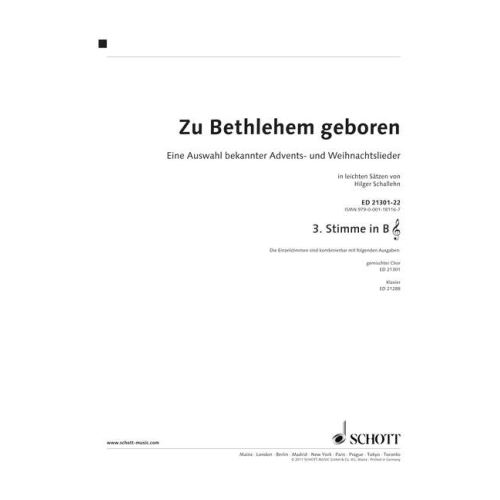 Zu Bethlehem geboren 