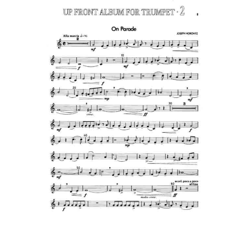 Up Front Album for Trumpet - Bk 2