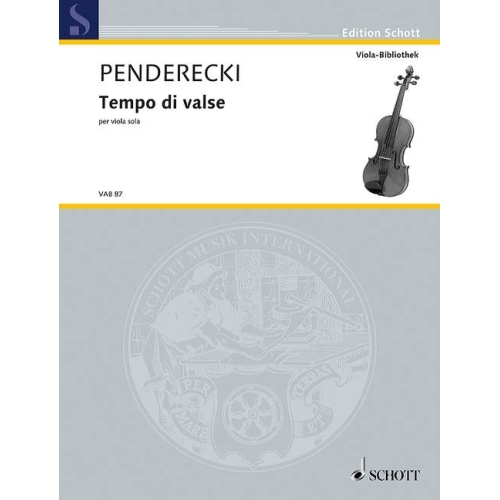 Penderecki, Krzysztof - Tempo di valse