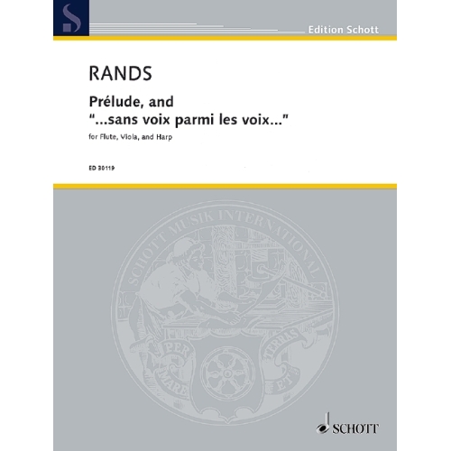 Rands, Bernard - Prélude,...
