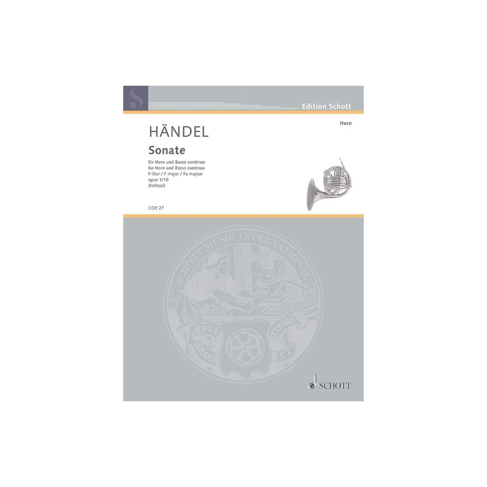 Handel, George Frideric - Sonata F major op. 1/10 