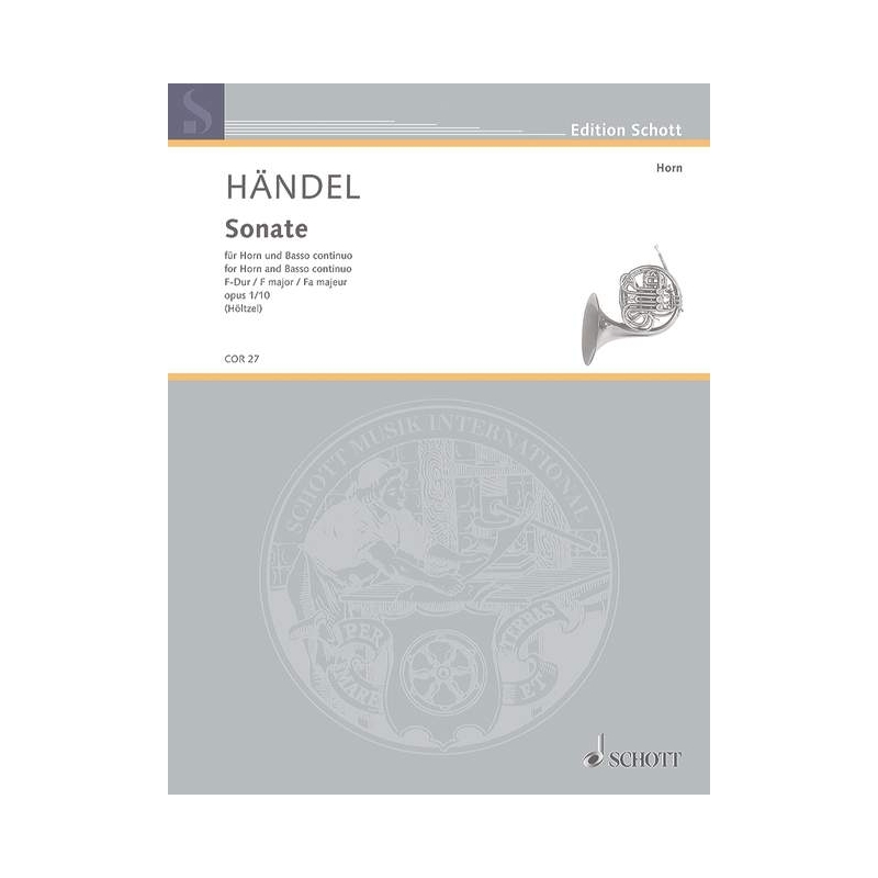 Handel, George Frideric - Sonata F major op. 1/10 