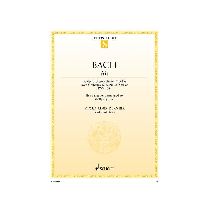 Bach, J.S - Air BWV 1068