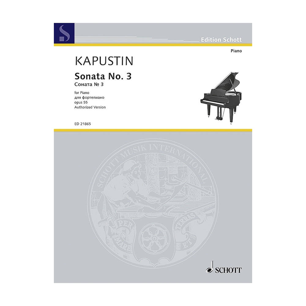 Kapustin, Nikolai - Sonata No. 3 op. 55 