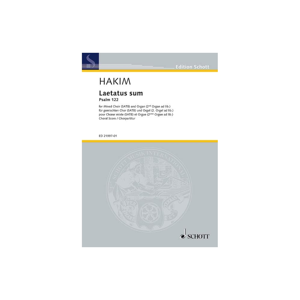 Hakim, Naji - Laetatus sum 